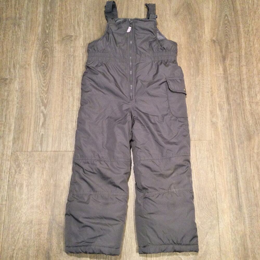 Carter’s gray snow bib pants 6X unisex